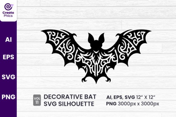 Decorative Bat Silhouette Sublimation 11 Guide
