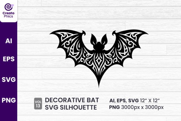 Decorative Bat Silhouette Sublimation 13 Guide