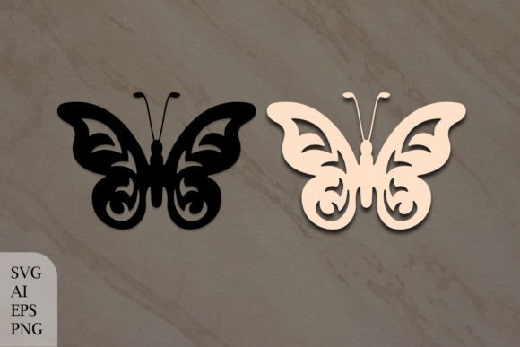 Decorative Check Mark Butterfly: A Versatile Design Asset