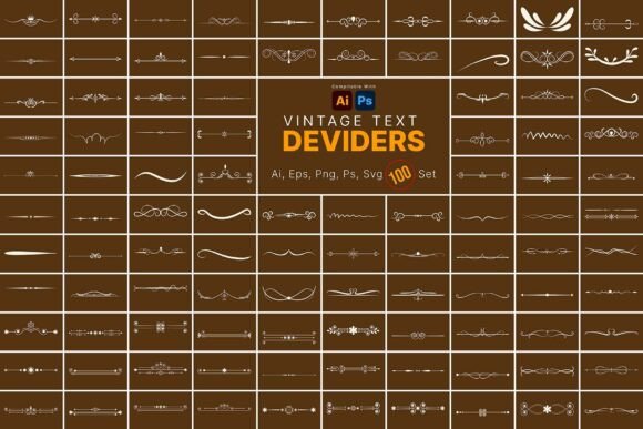 Elegant Handmade Divider Border for Beautiful Designs