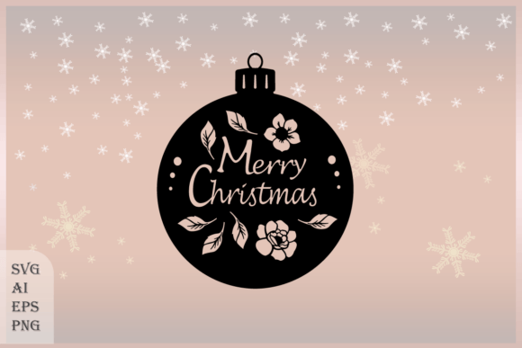 Elevate Holiday Designs with a Merry Christmas Decorative Ball
