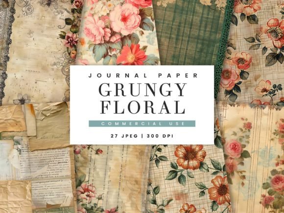 Elevate Your Crafts with Floral Decorative Pages Paper