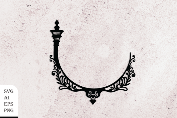 Elevating Design Projects with the Decorative Column Crescent Silhouette