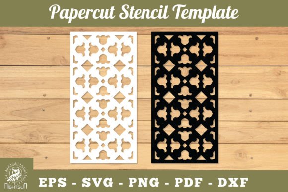 Elevating Precision and Artistry with Decorative Papercut Stencil SVG 2