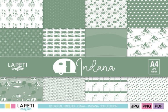 Integrating Green Decorative Background Paper into Your Creative Workflow