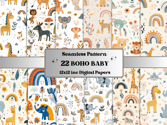 Integrating Seamless Boho Doodle Pattern Paper into Creative Workflows