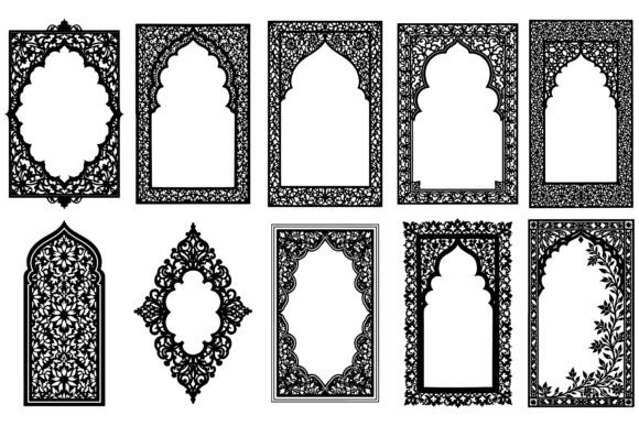 Islamic Laser Cut Vector Art Designs for Modern Creators