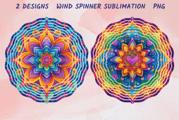 Transforming Outdoor Spaces with the Artistry of a Colorful Mandala Wind Spinner