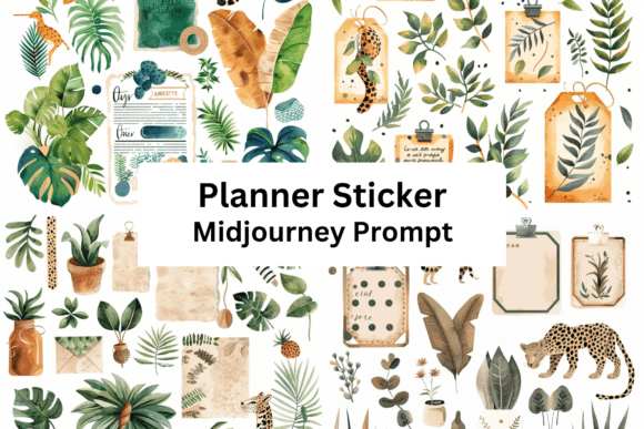Unlock Creativity: AI Prompts for Planner Stickers