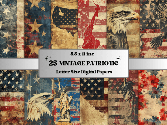 Unlocking the Spirit of Independence: A Guide to Vintage Patriotic Digital Papers and Ephemera