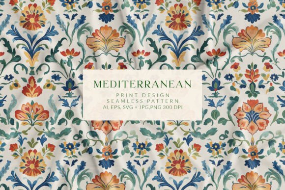 Unlocking Timeless Design with Mediterranean Seamless Pattern Vintage12